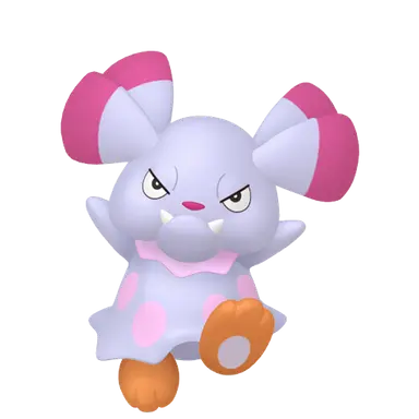 #0209 Snubbull Shiny 6IV Hidden Ability In-game Trade Pkm Go